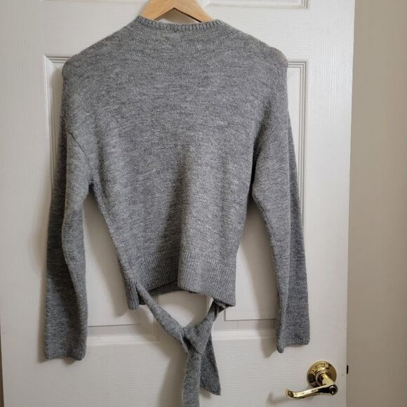WAYF Tie Waist Sweater - Picture 2 of 5